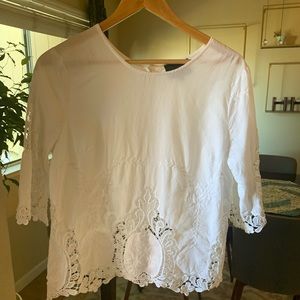 Cynthia Rowley Lace Blouse